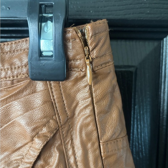 ‼️Price Drop‼️End of Summer Sale‼️ Free People Tan Mini Wrap Skirt - Picture 4 of 6